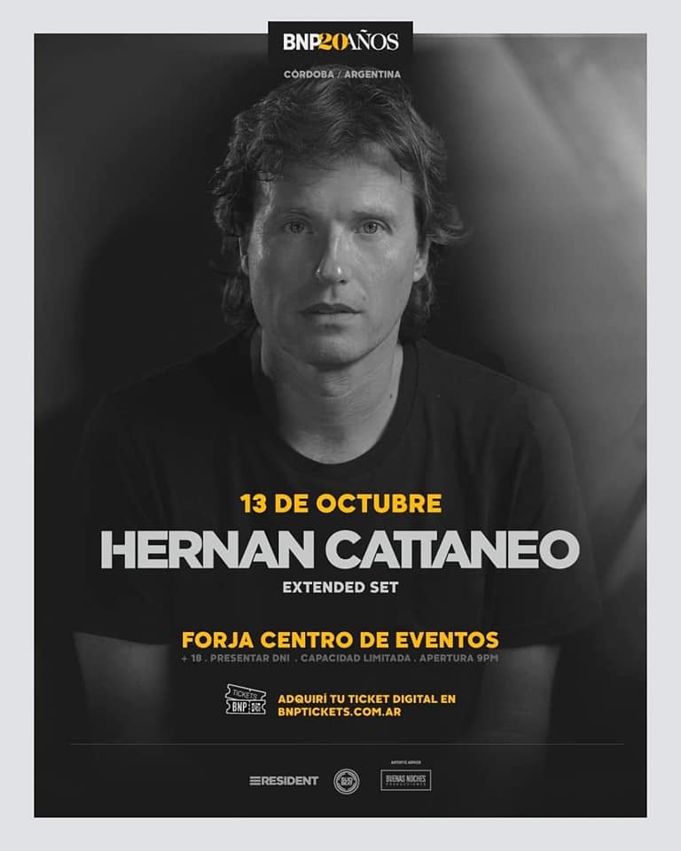 Hernan Cattaneo Live Forja Centro de Eventos Dia 2 (Cordoba